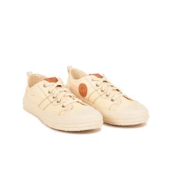 Baskets Homme ETCHE en Denim Recyclé - Confort Supérieur - Écru -Pataugas Soldes Boutique BASKET HOMME ETCHE L DEN H2I ECRU 628371 103 4