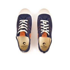 Baskets Homme ETCHE - Confort Ultime en Denim Recyclé - Bleu -Pataugas Soldes Boutique BASKET HOMME ETCHE L DEN H2I JEAN 628371 453 6