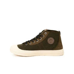 Baskets Homme ETCHE - Confort Ultra-Souple & Respirant - Kaki -Pataugas Soldes Boutique BASKET HOMME ETCHE M MIXVC H4I KAKI 628486 554 3