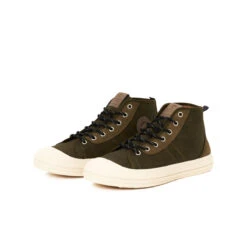 Baskets Homme ETCHE - Confort Ultra-Souple & Respirant - Kaki -Pataugas Soldes Boutique BASKET HOMME ETCHE M MIXVC H4I KAKI 628486 554 5