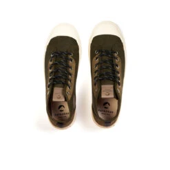 Baskets Homme ETCHE - Confort Ultra-Souple & Respirant - Kaki -Pataugas Soldes Boutique BASKET HOMME ETCHE M MIXVC H4I KAKI 628486 554 6