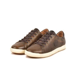 Basket Homme en Cuir JAYO - Confortable et Élégant - Marron 13 Basket Homme en Cuir JAYO - Confortable et Élégant - Marron -Pataugas Soldes Boutique BASKET HOMME JAYO MC F4I TDM 628468 805 5