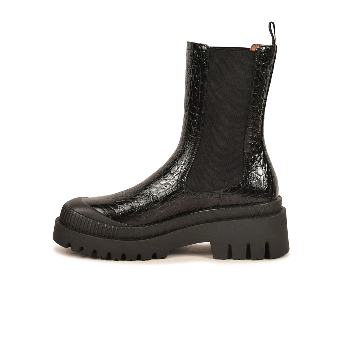 Bottes Femme AINOA en Cuir Noir - Confort Hiver & Style Urbain 5 Bottes Femme AINOA en Cuir Noir - Confort Hiver & Style Urbain – Image 3