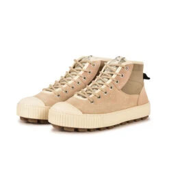 Basket Pataugas ARAN - Confortable Antidérapante pour Randonnée - Rose/Beige -Pataugas Soldes Boutique BOOTS FEMME ARAN M MIXS F4H ROSE BEIGE 5web