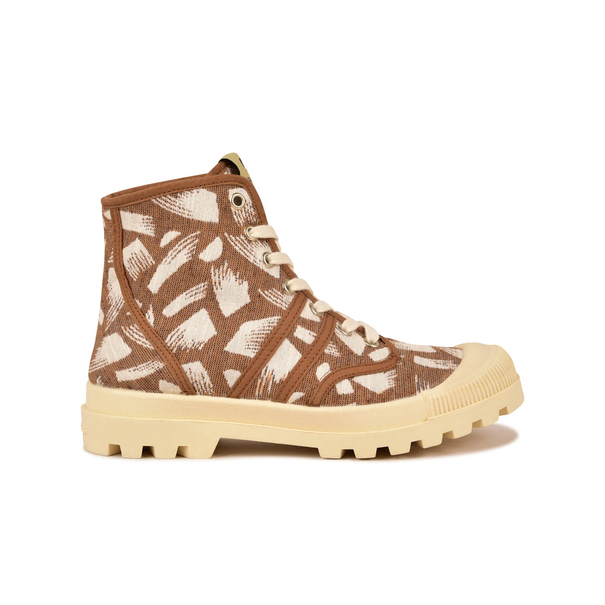 Chaussures de Marche Femme Confortables en Toile Recyclée Marron - Écologiques & Polyvalentes 3 Chaussures de Marche Femme Confortables en Toile Recyclée Marron - Écologiques & Polyvalentes