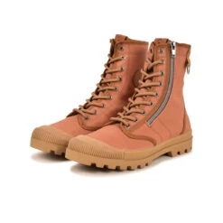 Bottes de Randonnée Confortables Écologiques - Camel pour Aventure -Pataugas Soldes Boutique BOOTS FEMME OG H TDEP F4I ROUILLE 628498 353 5