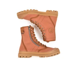 Bottes de Randonnée Confortables Écologiques - Camel pour Aventure -Pataugas Soldes Boutique BOOTS FEMME OG H TDEP F4I ROUILLE 628498 353 6
