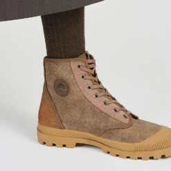 Chaussures de Randonnée Pataugas Confortables en Coton Recyclé - Café 12 Chaussures de Randonnée Pataugas Confortables en Coton Recyclé - Café -Pataugas Soldes Boutique BOOTS FEMME OG M MIXTC F4H CAFE 628318801 detail