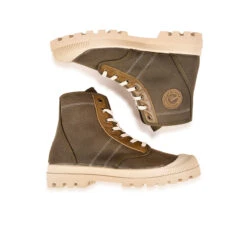 Chaussures de Randonnée Confortables et Durables Kaki - Pour Randonnée et Aventure -Pataugas Soldes Boutique BOOTS FEMME OG M SC F2I KAKI 628343 554 6