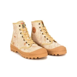 Chaussures de Randonnée Confortables Écologiques Beige - Randonnée et Marche -Pataugas Soldes Boutique BOOTS FEMME OG M TOPO F2I BEIGE 628340 150 4