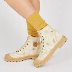 Chaussures de Randonnée Confortables Écologiques Beige - Randonnée et Marche