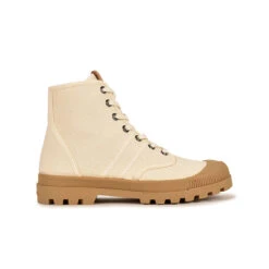 Bottes de Randonnée Femme Écologiques - Confort et Style pour Randonnées - Ivoire