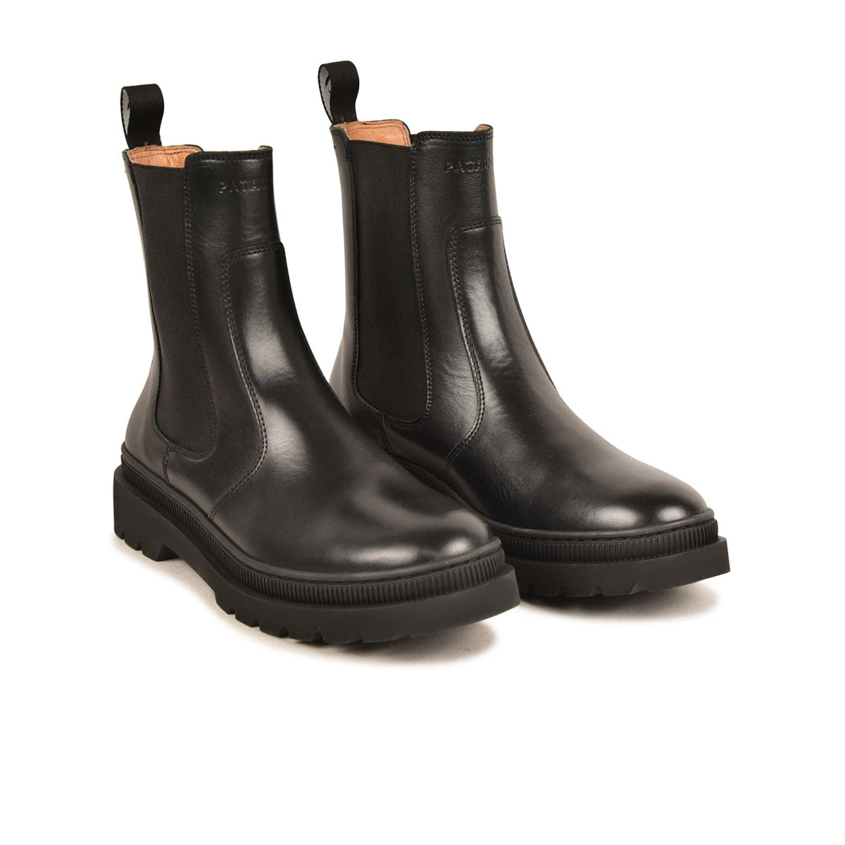 Bottes Femme en Cuir Noir - Polyvalentes Jour et Nuit - Confort Optimal 6 Bottes Femme en Cuir Noir - Polyvalentes Jour et Nuit - Confort Optimal – Image 4