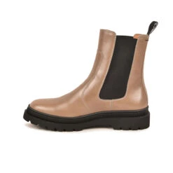 Bottes d'Hiver Femme en Cuir - Confort Moderne et Style Intemporel - Taupe -Pataugas Soldes Boutique BOOTS FEMME VITUS H N F4I TAUPE 628562 154 3