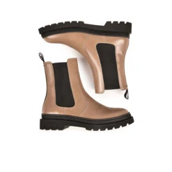 Bottes d'Hiver Femme en Cuir - Confort Moderne et Style Intemporel - Taupe -Pataugas Soldes Boutique BOOTS FEMME VITUS H N F4I TAUPE 628562 154 6