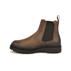 Bottes Femme en Cuir - Confortable avec Semelle en Laine Mérinos - Taupe -Pataugas Soldes Boutique BOOTS FEMME VITUS WL TAUPE 1628528 154 3