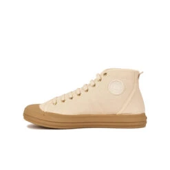 Basket Homme ETCHE - Coton Recyclé Confortable - Écru/Gomme -Pataugas Soldes Boutique BOOTS HOMME ETCHE TWK H2H ECRU GUM 3