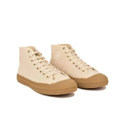 Basket Homme ETCHE - Coton Recyclé Confortable - Écru/Gomme -Pataugas Soldes Boutique BOOTS HOMME ETCHE TWK H2H ECRU GUM 4