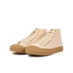 Basket Homme ETCHE - Coton Recyclé Confortable - Écru/Gomme -Pataugas Soldes Boutique BOOTS HOMME ETCHE TWK H2H ECRU GUM 5