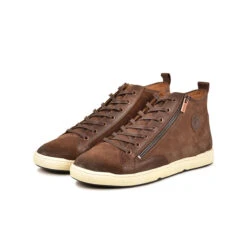 Chaussures de Sport Homme Vintage JAYER - Confort Cuir Résistant - Marron (Running, Casual) -Pataugas Soldes Boutique BOOTS HOMME JAYER SH H4I CHOCO 628478 803 5