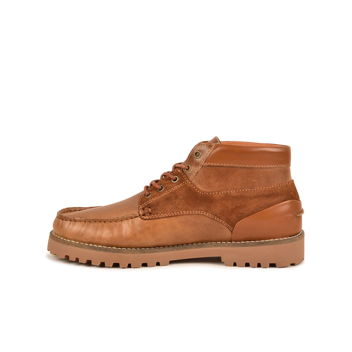 Bottines Homme Élégantes et Résistantes - Cuir Pull-Up Marron - Marche Urbaine 5 Bottines Homme Élégantes et Résistantes - Cuir Pull-Up Marron - Marche Urbaine – Image 3