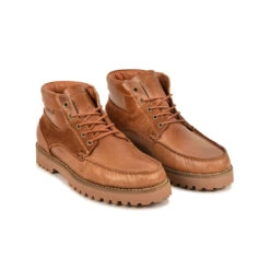 Bottines Homme Élégantes et Résistantes - Cuir Pull-Up Marron - Marche Urbaine 13 Bottines Homme Élégantes et Résistantes - Cuir Pull-Up Marron - Marche Urbaine -Pataugas Soldes Boutique BOOTS HOMME LAURIER B N H4I CHATAIGNE 628598 755 4