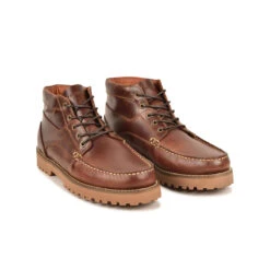 Bottines Homme en Cuir Résistant - Chocolat - Style Urbain 11 Bottines Homme en Cuir Résistant - Chocolat - Style Urbain -Pataugas Soldes Boutique BOOTS HOMME LAURIER B N H4I CHOCOLAT 628538 803 4