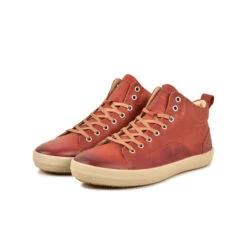 Baskets Montantes Homme CARLO - Confort Ultime - Cuir Rouille 12 Baskets Montantes Homme CARLO - Confort Ultime - Cuir Rouille -Pataugas Soldes Boutique BOOTS HOMME NEW CARLO N H4I ROUILLE 628462 353 5