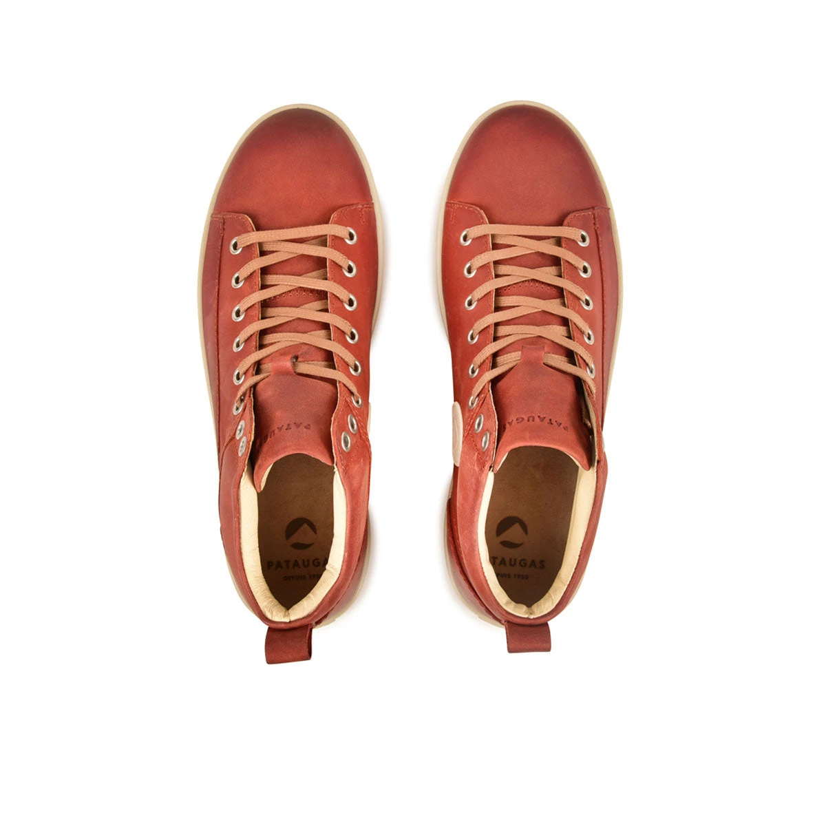 Baskets Montantes Homme CARLO - Confort Ultime - Cuir Rouille 7 Baskets Montantes Homme CARLO - Confort Ultime - Cuir Rouille – Image 5