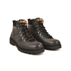 Bottines Homme NISTOS Héritage - Cuir Imperméable Anthracite - Randonnée & Montagne -Pataugas Soldes Boutique BOOTS HOMME NEW NISTOS W H4I ANTHRACITE 628527 655 4