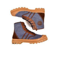 Chaussures de Randonnée Pataugas Authentique - Confort Robustesse Mix Matières Marine -Pataugas Soldes Boutique BOOTS HOMME OG M MIXTC H4H MARINE 628188 456 6