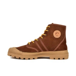 Bottes Homme Authentique en Cuir Suédé - Confortable et Éco-responsable - Caramel -Pataugas Soldes Boutique BOOTS HOMME ORIGINALE S H4G CARAMEL 3