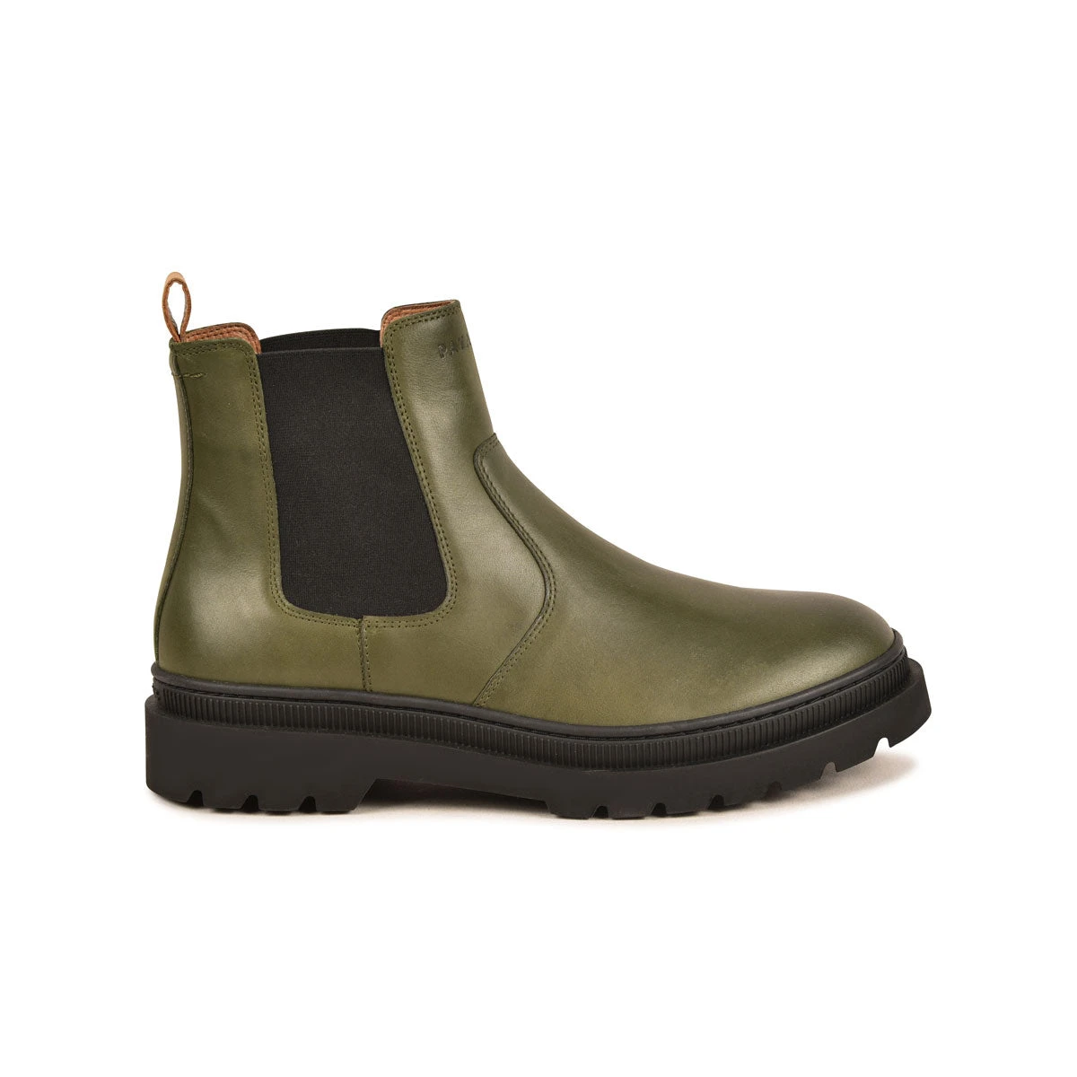 Chaussures Homme Chelsea Boots VITUS en Cuir Kaki - Confortable & Polyvalent 3 Chaussures Homme Chelsea Boots VITUS en Cuir Kaki - Confortable & Polyvalent
