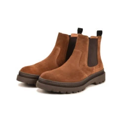 Chaussures Homme VITUS - Cuir Suédé Vintage - Châtaigne -Pataugas Soldes Boutique BOOTS HOMME VITUS SH H4I CHATAIGNE 628518 755 5