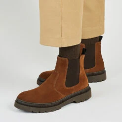 Chaussures Homme VITUS - Cuir Suédé Vintage - Châtaigne -Pataugas Soldes Boutique BOOTS HOMME VITUS SH H4I CHATAIGNE 628518755