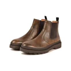 Chaussures Homme VITUS - Bottines en Cuir Pull-Up Résistant - Tabac -Pataugas Soldes Boutique BOOTS HOMME VITUS VTG H4I TABAC 628519 802 5