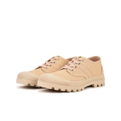 Baskets Basses Pataugas - Confortable, Écologique et Polyvalente - Beige -Pataugas Soldes Boutique CHAUSSURE FEMME OG L T F2H BEIGE 5