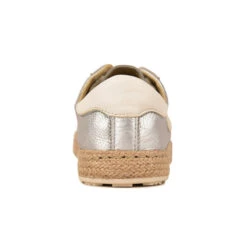 Basket Espadrille Femme Ultra-Confort en Cuir Argenté - Plage & Ville -Pataugas Soldes Boutique CHAUSSURE FEMME PAM M F2H ARGENT 7