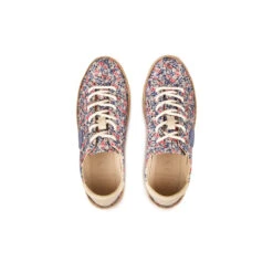 Baskets Femme Confortables en Toile Bleu - Printemps - Style Urbain -Pataugas Soldes Boutique CHAUSSURE FEMME PAM TFL F2H BLEU 6