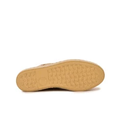 Basket Espadrille Femme - Cuir Suédé & Textile Écologique - Beige -Pataugas Soldes Boutique CHAUSSURE FEMME PANKE GR F2H BEIGE 8
