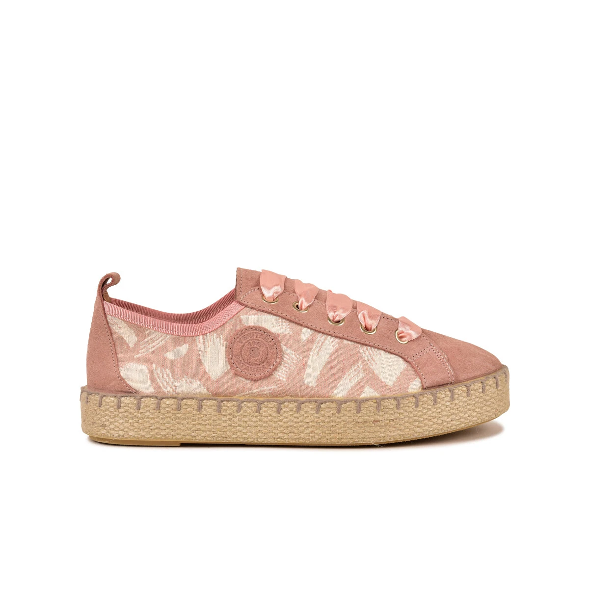 Espadrilles en Cuir Suédé - Confortables et Éco-responsables - Rose 3 Espadrilles en Cuir Suédé - Confortables et Éco-responsables - Rose