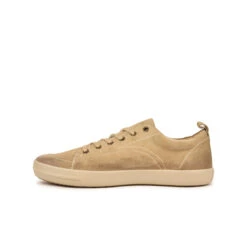 Baskets Homme Confortables en Cuir Suédé Beige - Style Vintage 13 Baskets Homme Confortables en Cuir Suédé Beige - Style Vintage -Pataugas Soldes Boutique CHAUSSURE HOMME CARL H2H BEIGE 3