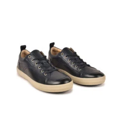 Chaussures de Sport Homme Confortables en Cuir Bleu Marine - Running & Ville -Pataugas Soldes Boutique CHAUSSURE HOMME CARL N H2H MARINE 4