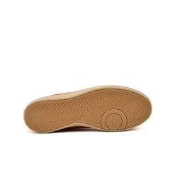 Baskets Homme CARL - Cuir Nubuck Confortable - Orange -Pataugas Soldes Boutique CHAUSSURE HOMME CARL NU H2H ORANGE 8