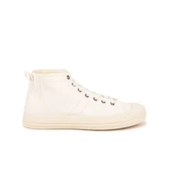 Chaussures Montantes Femme - Confort Supérieur en Coton Recyclé - Blanc - Ville & Voyage