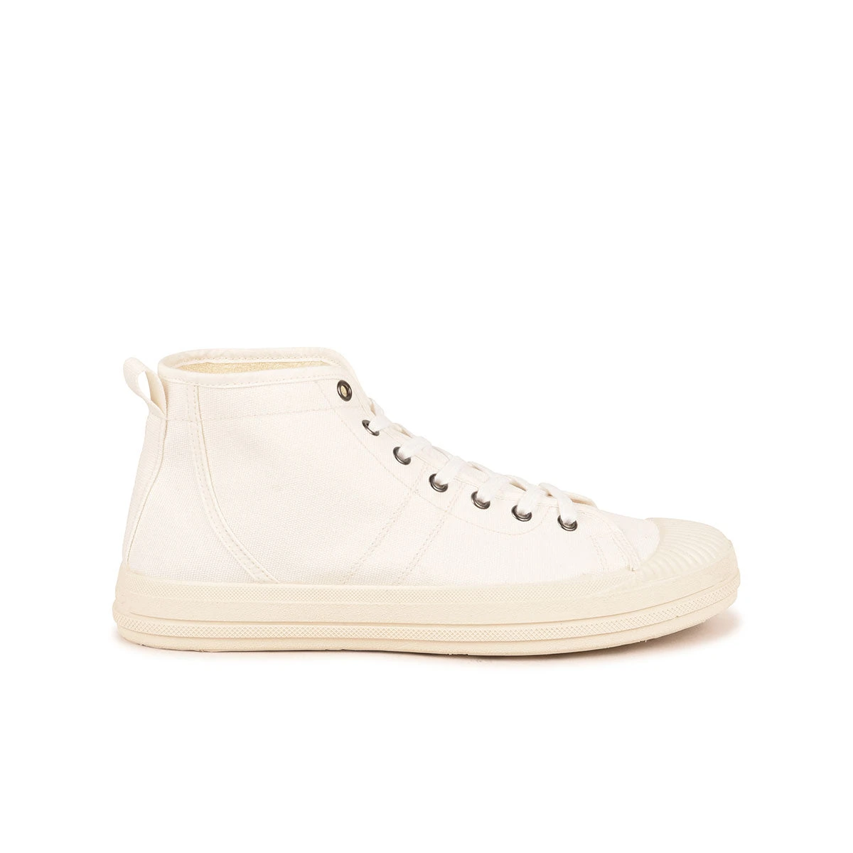 Chaussures Montantes Femme - Confort Supérieur en Coton Recyclé - Blanc - Ville & Voyage 3 Chaussures Montantes Femme - Confort Supérieur en Coton Recyclé - Blanc - Ville & Voyage