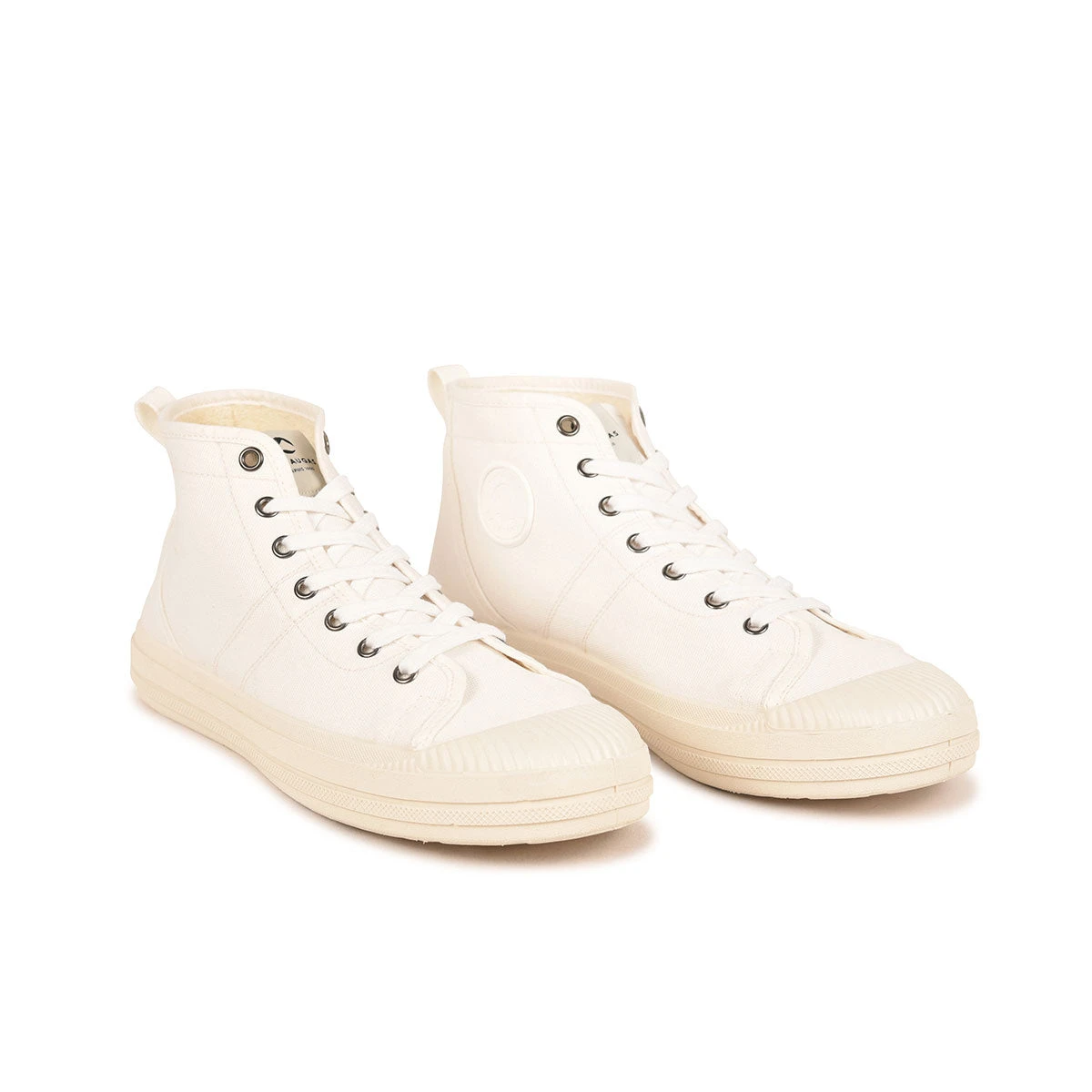 Chaussures Montantes Femme - Confort Supérieur en Coton Recyclé - Blanc - Ville & Voyage 5 Chaussures Montantes Femme - Confort Supérieur en Coton Recyclé - Blanc - Ville & Voyage – Image 3