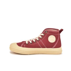 Baskets Montantes Femme ETCHE - Coton Recyclé Confortable - Bordeaux -Pataugas Soldes Boutique ETCHE M T F2H BORDEAUX 628108 355 2 51cbb72f 276b 4182 b28e adde74584a2d