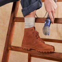 Chaussures de Randonnée Pataugas Authentique - Confort Optimal - Couleur Brique -Pataugas Soldes Boutique F AUTHENTIQUE TDLV BRIQUE