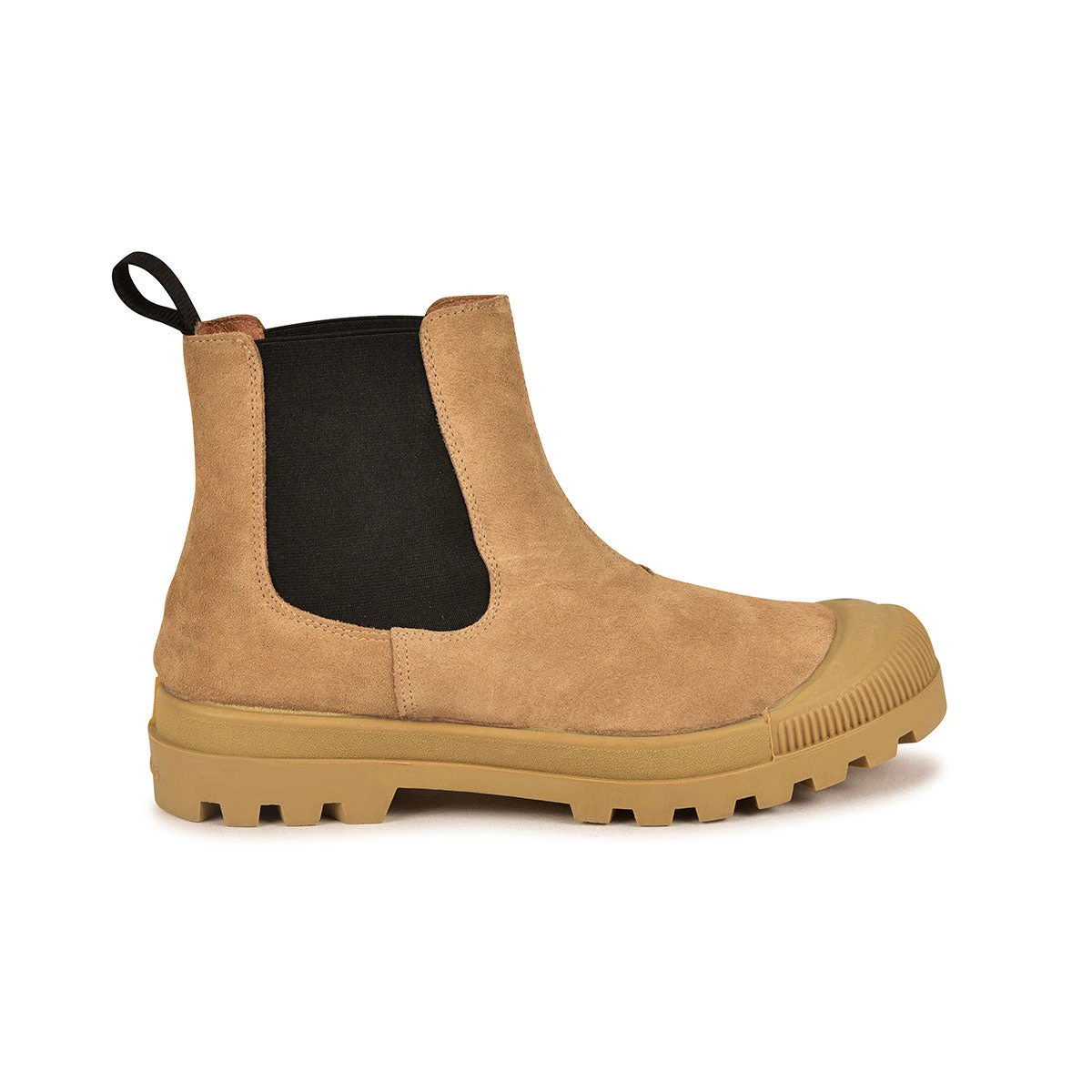 Chaussures Chelsea Confortables en Cuir Suédé Beige - Style Urbain 3 Chaussures Chelsea Confortables en Cuir Suédé Beige - Style Urbain